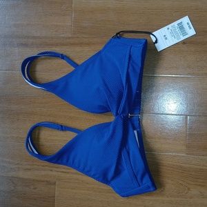 Shade to shore triangle bathing suit top